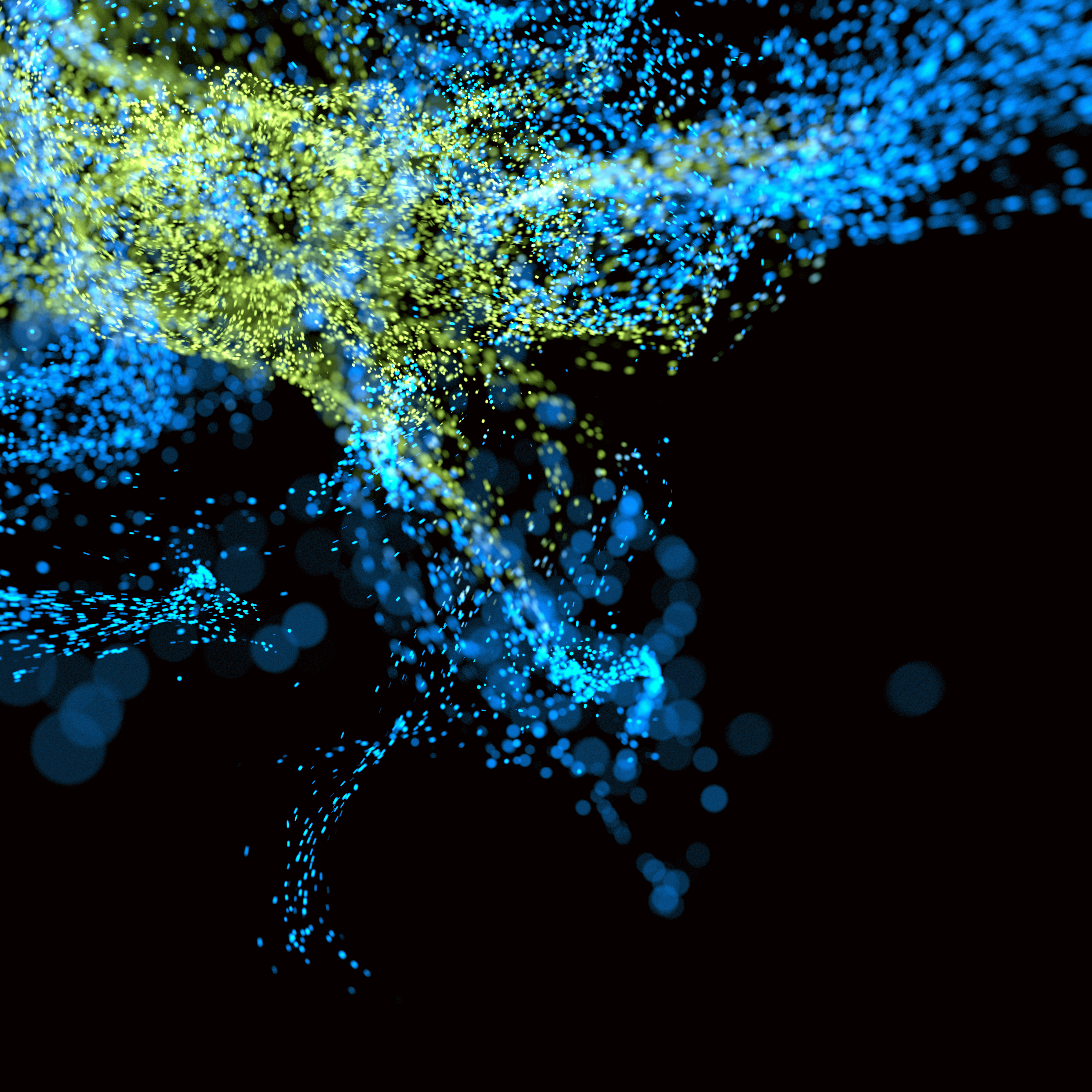 Databionic Swarm for self-organized clustering